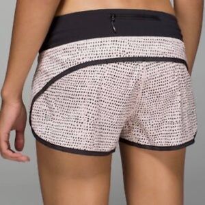 Run Speed Shorts Speckle Dot size 6 lululemon